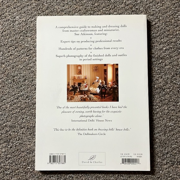 Making & Dressing Dolls’ House Dolls in 1/12 Scale BOOK 2003 Softcover New - Picture 2 of 15